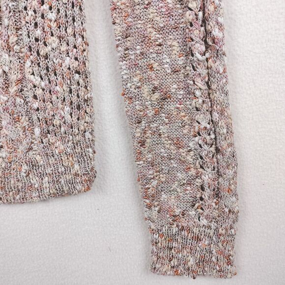 Rag & Bone Cardigan Sweater Women Size Medium Beige Button Up Chunky Loose Knit - Picture 8 of 16